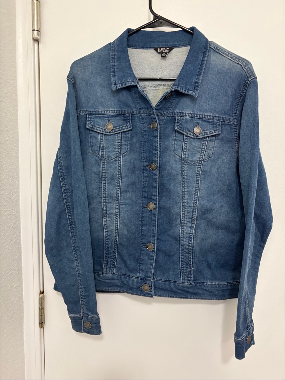 Buffalo David Bitton Medium Blue Denim Trucker Jacket